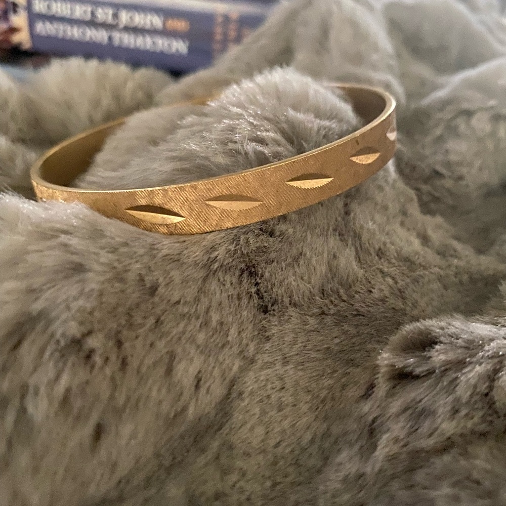Catherine Popesco gold bangle bracelet